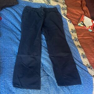 Womens Navy carhartt Pants 4
